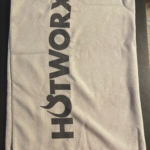 *Like New* HOTWORX Gray Towel and Workout Mat